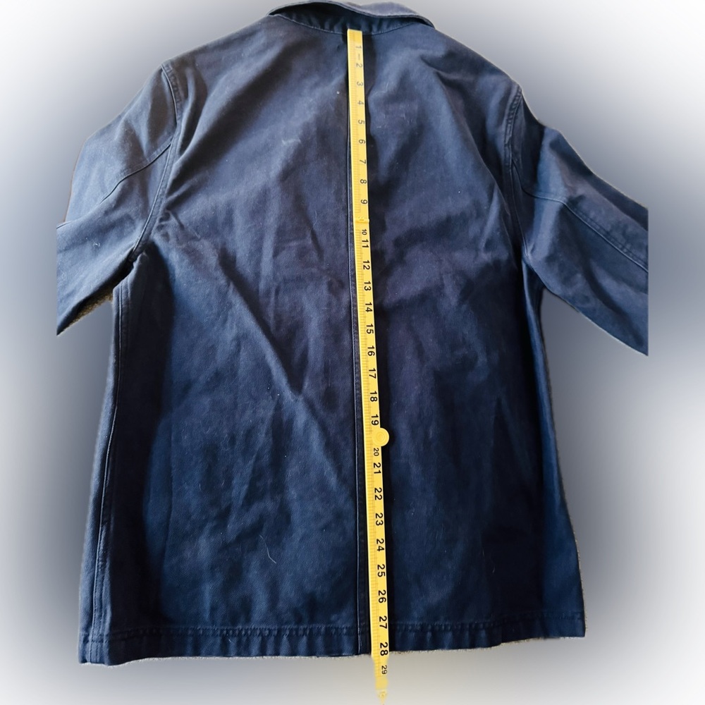 J.Crew Men’s Cotton Chore Jacket / Shirt Jacket – Navy – Size M – NWT - Picture 9 of 9
